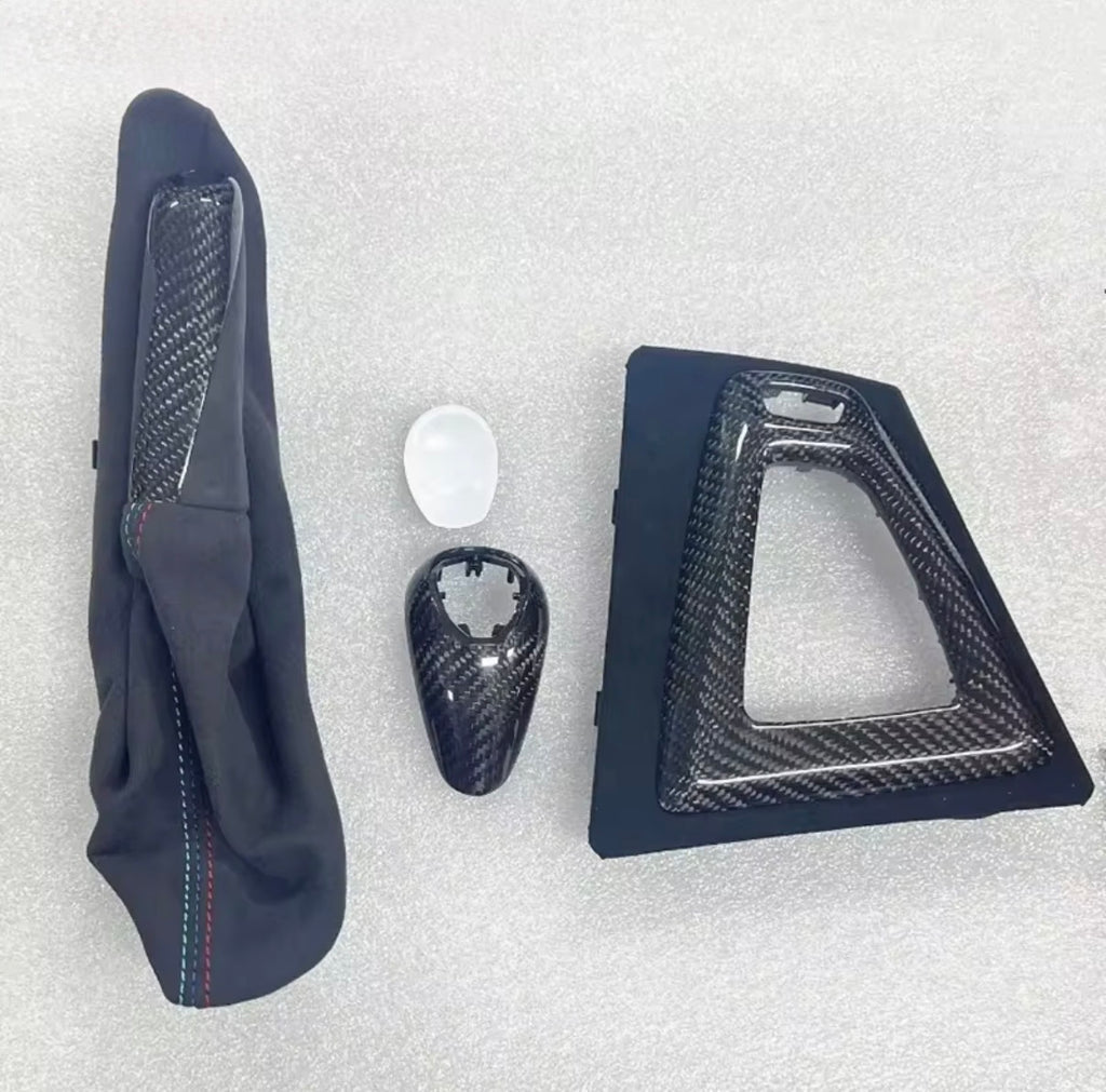 BMW F-Serie Interiuer-Set Handbremse, Schaltknauf, Bedienteilabdeckung