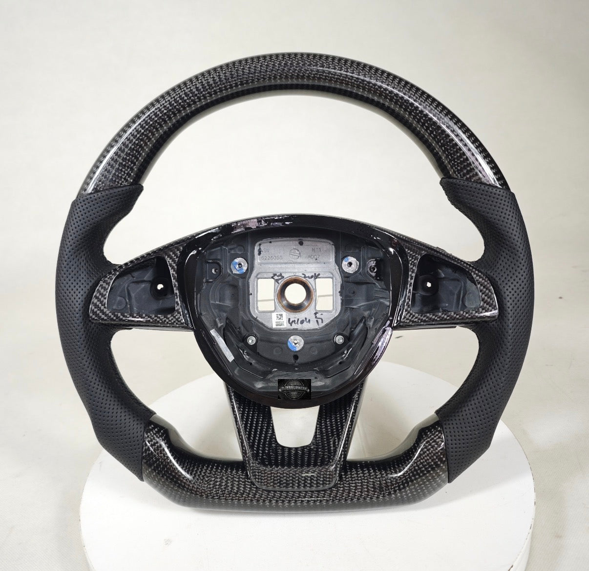 Seat Leon 5F inkl. Cupra Carbon Lenkrad - farbige Nähte und 12 Uhr Markierung