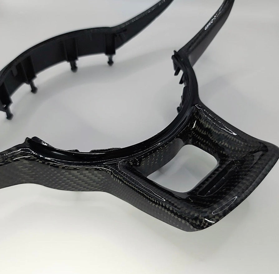 Golf 7 / 7,5 / Polo AW / Passat / UP / T-Roc Carbon Lenkradspange