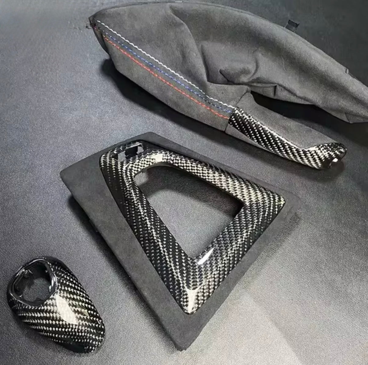 BMW F-Serie Interiuer-Set Handbremse, Schaltknauf, Bedienteilabdeckung