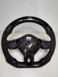VW Scirocco Forged Carbon LED Lenkrad mit Hellblauen Flakes