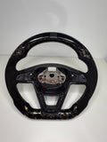 Seat Leon 5f Forged Carbon LED Lenkrad mit Kupfer Flakes