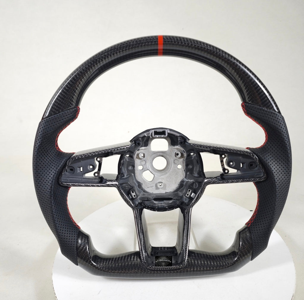 Audi TT/ R8 Carbon Lenkrad 12 Uhr Markierung