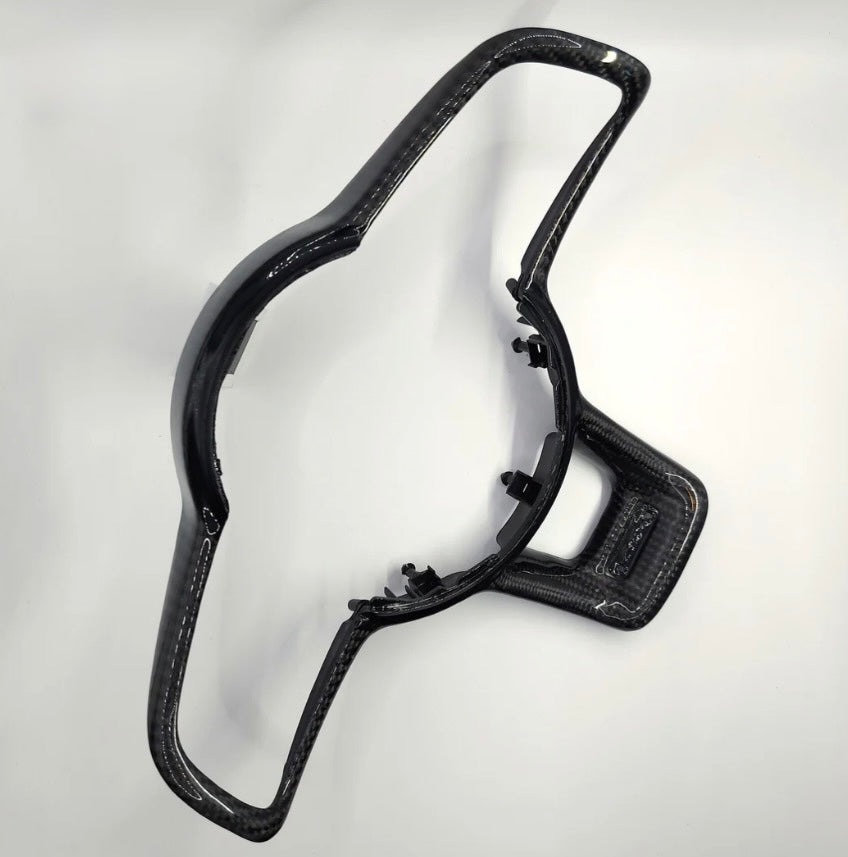 Golf 7 / 7,5 / Polo AW / Passat / UP / T-Roc Carbon Lenkradspange